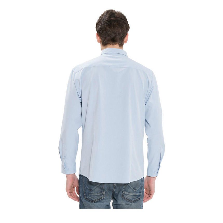 Y103TL 스카이블루 소라 남성 긴팔 단색 셔츠 와이셔츠