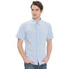 Y103TS 스카이블루 소라 남성 반팔 단색 셔츠 와이셔츠