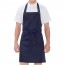 AT808 목걸이형 폴리 앞치마 네이비 곤색 호텔 서빙 카페 공방 꽃가게 에이프런 유니폼