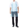 AT1068 H형 방수 앞치마 우레탄 반투명 블루 식당 주방 음식점 식품 회사 유니폼